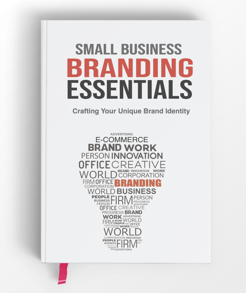 Stacked SMALL BUSINESS BRANDING ESSENTIALS books