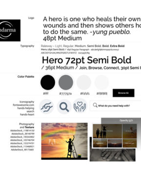 Ecommerce Moodboard Branding