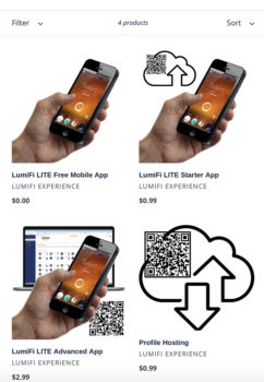 Shopify IOT Lighting Store Collections Page