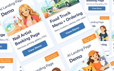 Creating Landing Pages With AI